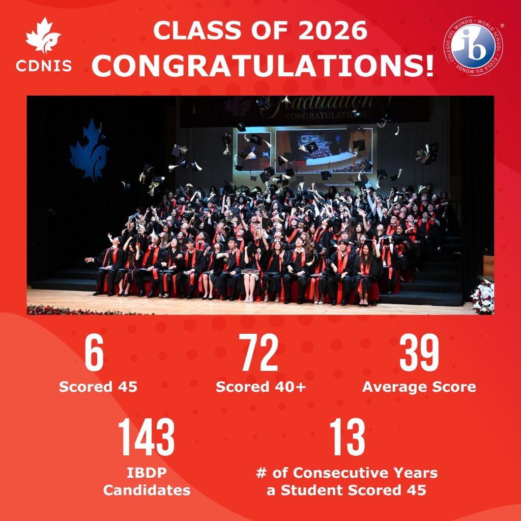 CDNIS Graduates Celebrate 2026 IB Diploma Results